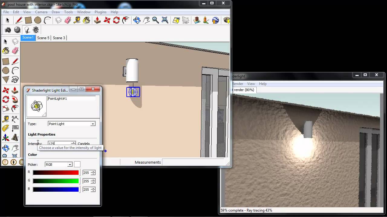 How To Add Lights In Sketchup